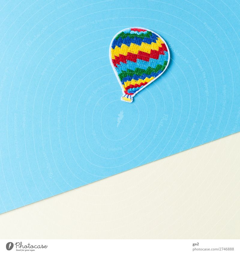 Heißluftballon Freizeit & Hobby Basteln Ausflug Ferne Freiheit Sommer Sommerurlaub Luftverkehr Ballone Dekoration & Verzierung Stoff Ballonfahrt Ballonkorb