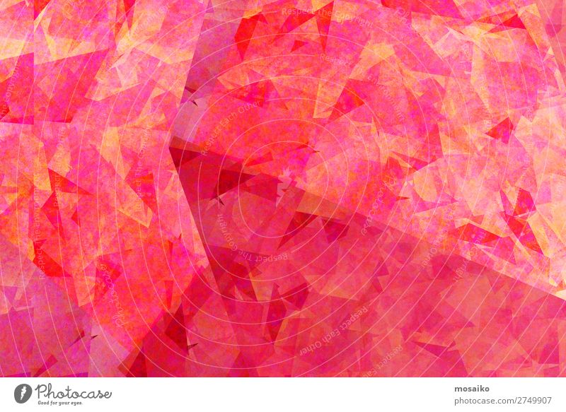 Rosa Farben - Grafische Formen Lifestyle Stil Design exotisch Freude Kunst Gemälde Gefühle Fröhlichkeit Begeisterung Euphorie einzigartig elegant Erfolg
