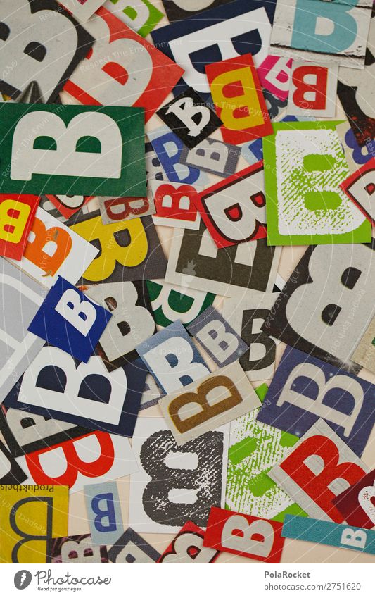 #A# BBBBB Kunst Kunstwerk ästhetisch Kreativität Buchstaben Buchstabensuppe Buchstabennudeln viele Telekommunikation Wort Farbfoto mehrfarbig Innenaufnahme