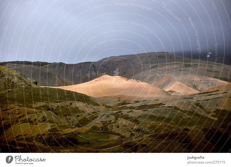 Island Umwelt Natur Landschaft Erde Himmel Wolken Klima Hügel Felsen Berge u. Gebirge außergewöhnlich bedrohlich dunkel fantastisch natürlich wild mehrfarbig