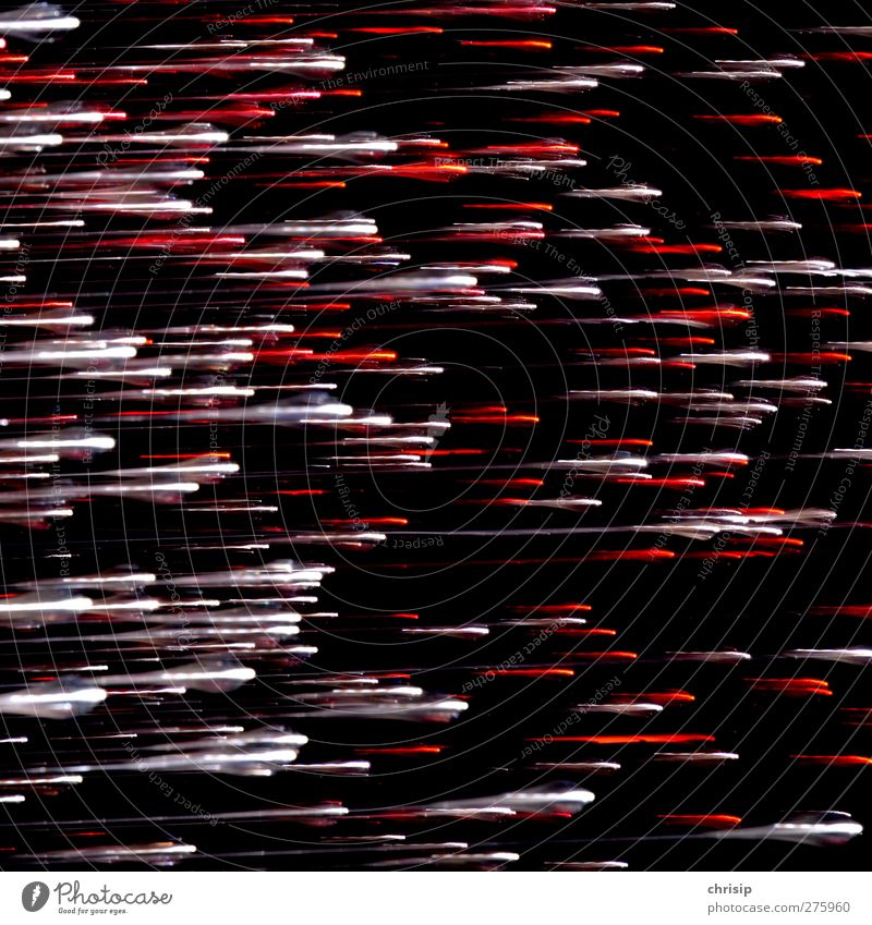 Viren auf der Flucht I Zeitmaschine Technik & Technologie Wissenschaften Fortschritt Zukunft Kunst Stern Geschwindigkeit rot schwarz weiß Teilchenbeschleuniger