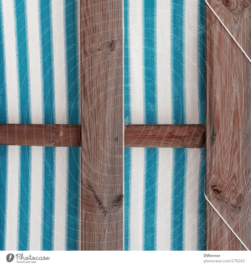 Beachclub Design Freizeit & Hobby Dekoration & Verzierung Strandbar Mauer Wand Terrasse Holz Linie Streifen Schnur dünn retro trashig blau weiß Schneidebrett