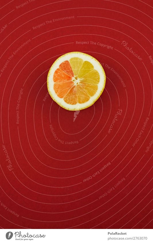 #A# Zitro-Spektrum Kunst Kunstwerk ästhetisch Zitrone zitronengelb Zitronensaft Zitronenscheibe Zitroneneis spektral Grafik u. Illustration Design