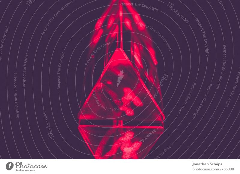 Prisma Laser Sci-fi Hintergrund Außerirdischer Computer Dreieck Glas Hintergrundbild Informationstechnologie Kristallstrukturen Licht Makroaufnahme