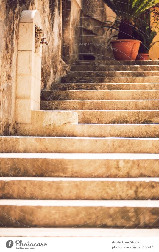 Detailansicht von Ragusa, Sizilien, Italien Dubrovnik Kathedrale Dom Kirche Gebäude Straße Haus Wahrzeichen Großstadt Europa Turm Aussicht Architektur alt Dorf