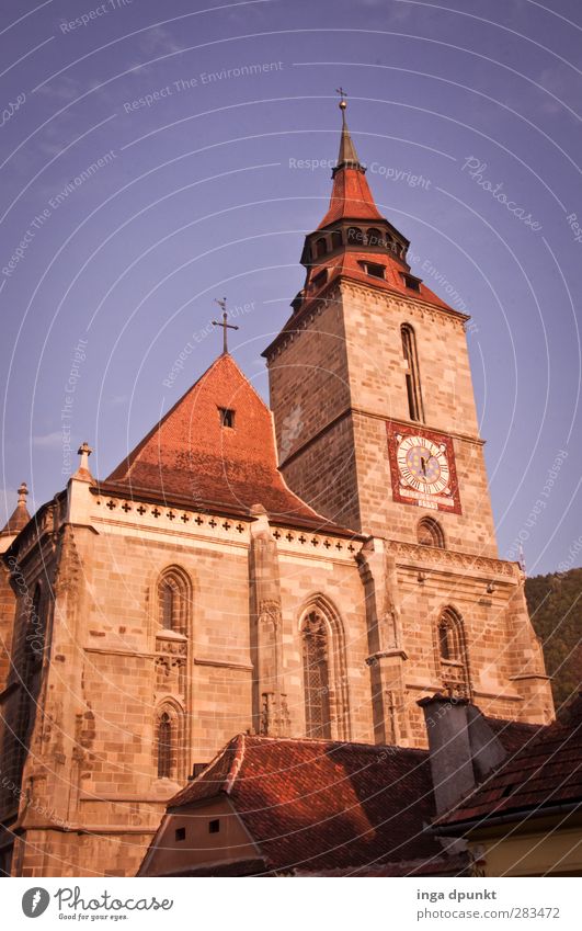zu Besuch Rumänien Siebenbürgen Europa Kirche Bauwerk Gebäude dunkel glänzend Vertrauen Schutz Geborgenheit Treue Romantik Religion & Glaube Christentum