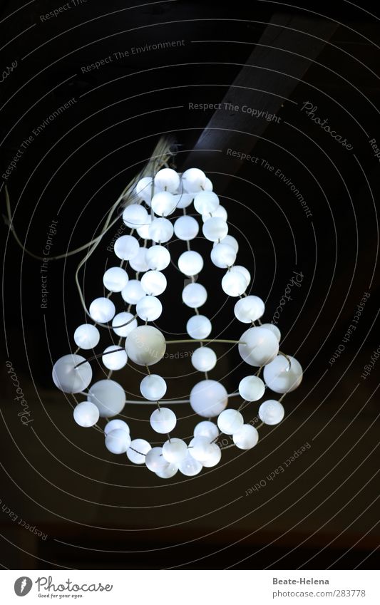 Leuchtkörper [gefangen in plastik/4] Häusliches Leben Dekoration & Verzierung Lampe Stadtzentrum Haus Discokugel Zeichen ästhetisch außergewöhnlich fantastisch
