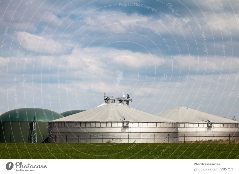 Biogas Landwirtschaft Forstwirtschaft Energiewirtschaft Technik & Technologie Fortschritt Zukunft Erneuerbare Energie Energiekrise Bauwerk Metall nachhaltig