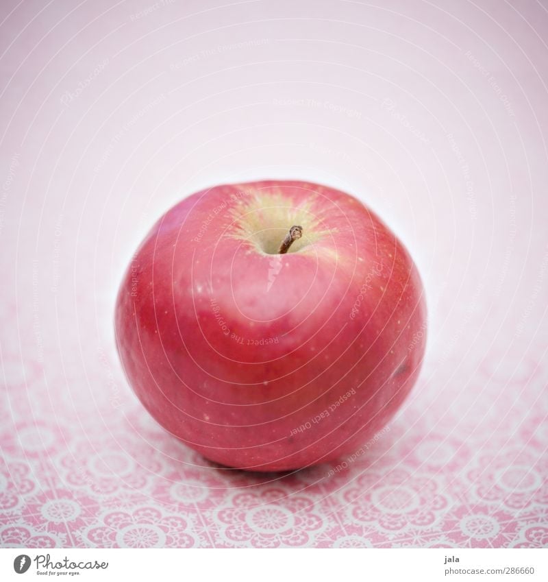 marnica Lebensmittel Frucht Apfel Ernährung Bioprodukte Vegetarische Ernährung Diät Gesundheit rosa rot lecker Appetit & Hunger Farbfoto Innenaufnahme