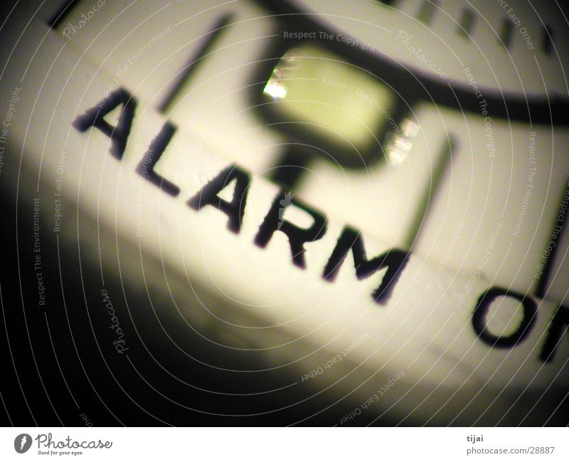 alarm Alarm Uhr Unschärfe Keramik Makroaufnahme Nahaufnahme Detailaufnahme