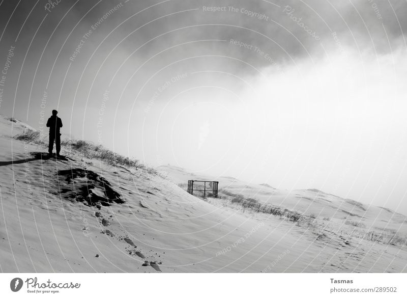 Weltuntergang | JETZT Mensch maskulin 2 Landschaft Himmel Wolken Alpen Berge u. Gebirge Gipfel Schneebedeckte Gipfel Wahrheit Angst Unglaube Surrealismus