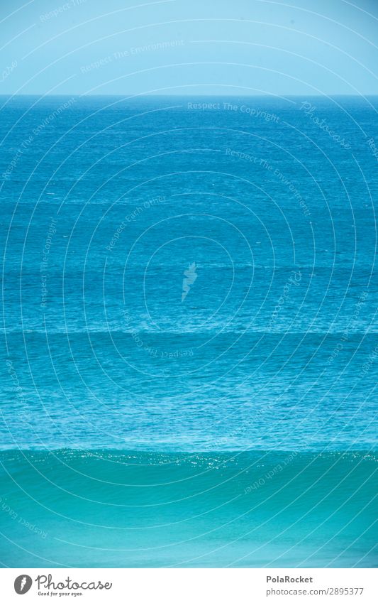 #A# swell Umwelt Natur Schönes Wetter ästhetisch Wellen Surfen Surfer Surfbrett Surfschule Meer Wellenform Symmetrie blau Fuerteventura Farbfoto mehrfarbig