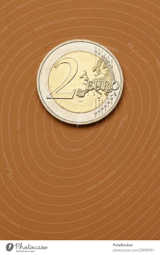 #A# Zweier Kunst ästhetisch Geldmünzen 2 Euro Europa Geldgeschenk Geldkapital Geldverkehr Bargeld Zins Kapitalismus Kapitalanlage Farbfoto Gedeckte Farben