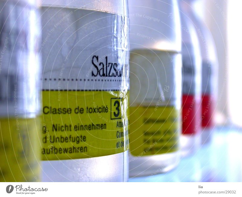 ätzend Salzsäure Experiment Labor Wissenschaften Säure Gift Chemie Versuch
