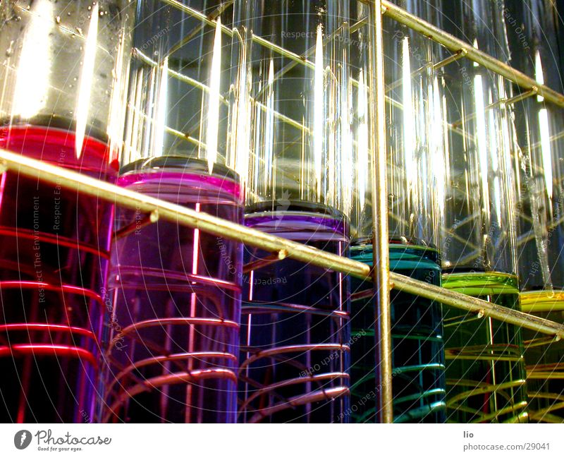 regenbogen Reagenzglas Experiment Wissenschaften Labor regenbogenfarben mehrfarbig ph-Werte Chemie Versuch Glas