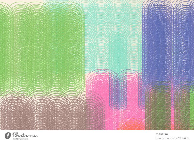 Spiralen - Abstrakt Hintergrund Design Lifestyle elegant Stil Kunst Kunstwerk beweglich Leben Bewegung Mantra Frequenz Unendlichkeit Wiederholung