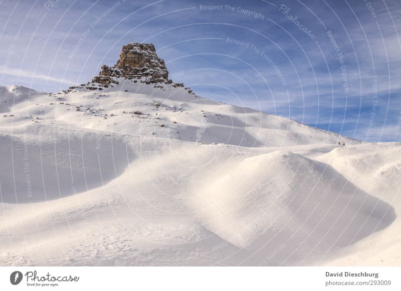 Auf 2450m ist noch alles in Ordnung Ferien & Urlaub & Reisen Expedition Winter Schnee Winterurlaub Landschaft Himmel Wolken Schönes Wetter Eis Frost Hügel