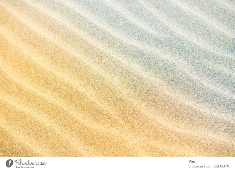 Textur der Sanddünen Design Sommer Strand Tapete Natur Küste Insel heiß natürlich braun gelb gold grau wüst Konsistenz Hintergrund Düne winken tropisch