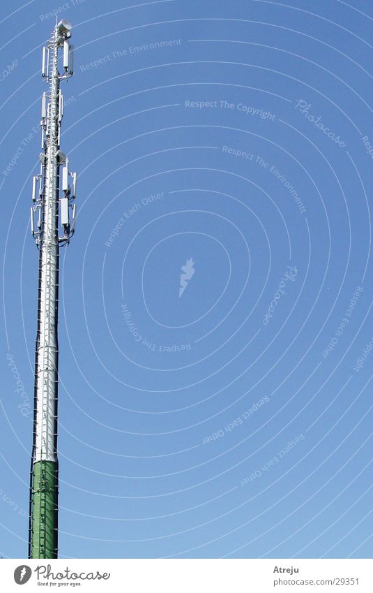 Wunder der Technik ... Antenne Funktechnik Natel Verbindung Smog