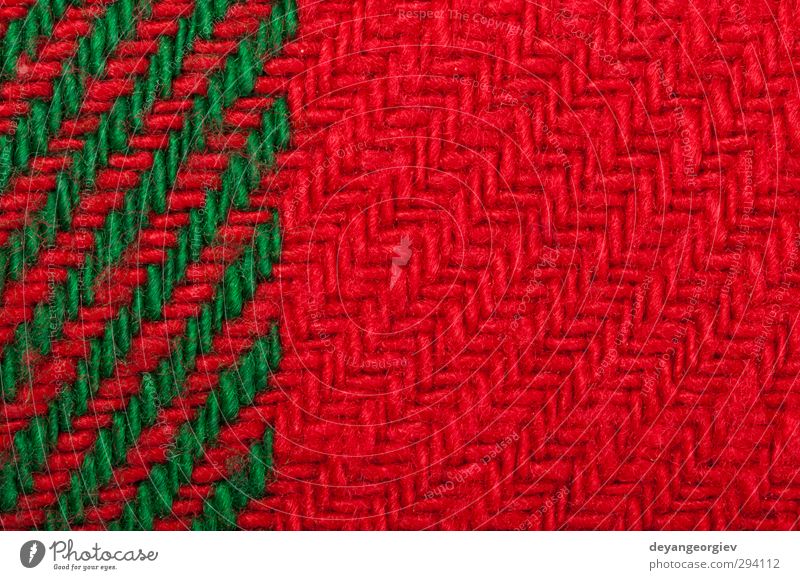 Handgefertigter Strick grün und rot Hintergrund Design Basteln stricken Winter Dekoration & Verzierung Tapete Weihnachten & Advent Handwerk Mode Pullover
