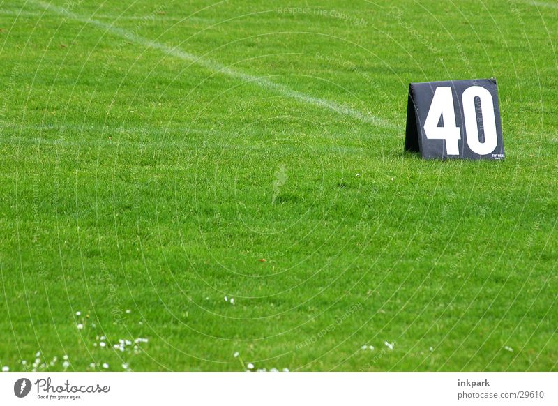 40 Yards Filzstift Sport Football Rasen Linie