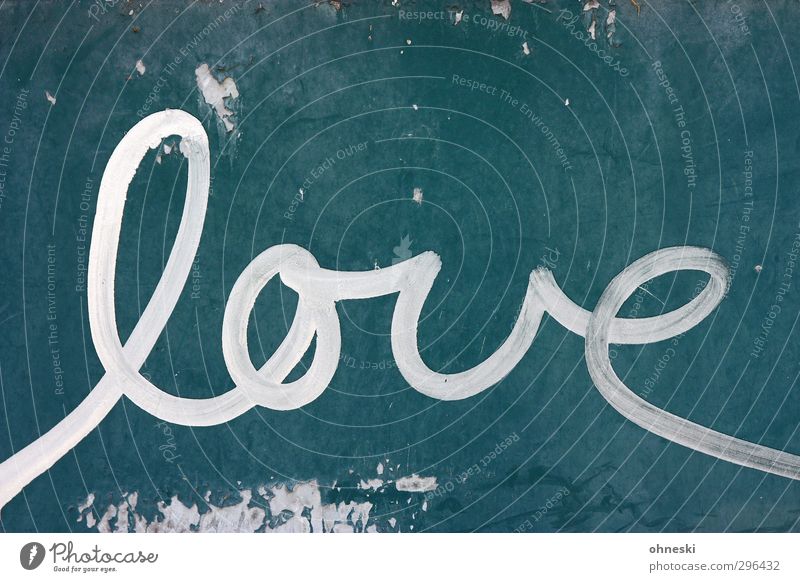 Schreibschrift Stil Freude Strukturen & Formen Zeichen Schriftzeichen Graffiti Gefühle Leidenschaft Vertrauen Geborgenheit Liebe Treue Romantik Farbfoto