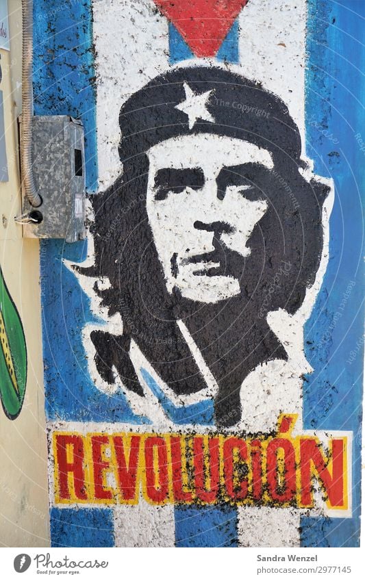 Che Guevara maskulin 1 Mensch einzigartig Politik & Staat Kommunismus Kubaner Revolution Amerika Regierung Farbfoto mehrfarbig Menschenleer Tag