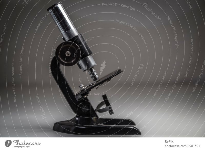 historisches Mikroskop Stil Design Freizeit & Hobby Bildung Wissenschaften Schule lernen Klassenraum Lehrer Azubi Labor Arbeit & Erwerbstätigkeit Beruf