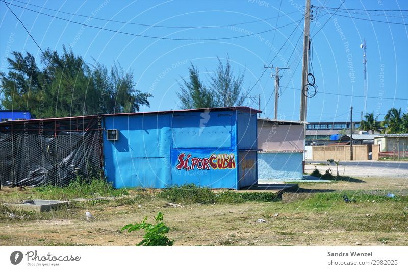 Cuba Varadero Kuba Haus Hütte Bauwerk Abenteuer Identität Kontrolle stagnierend Überleben Reichtum Häusliches Leben Zukunft Armutsgrenze Farbfoto Menschenleer