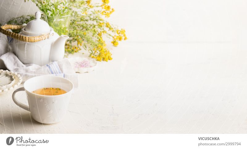 Kräutertee Hintergrund Getränk Heißgetränk Tee Stil Design Gesundheit Gesundheitswesen Behandlung Alternativmedizin Gesunde Ernährung gelb weiß Hintergrundbild