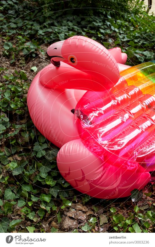 Schwan (pink) Flamingo Gummi Badeente Gummitier Spielzeug Kunststoff Schwimmen & Baden Schwimmhilfe rot rosa mädchenspielzeug Sommer Ferien & Urlaub & Reisen