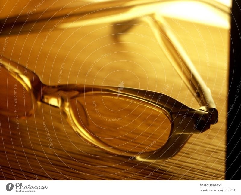 Brille Gestell Schaufenster Dinge Glas Blick Detailaufnahme