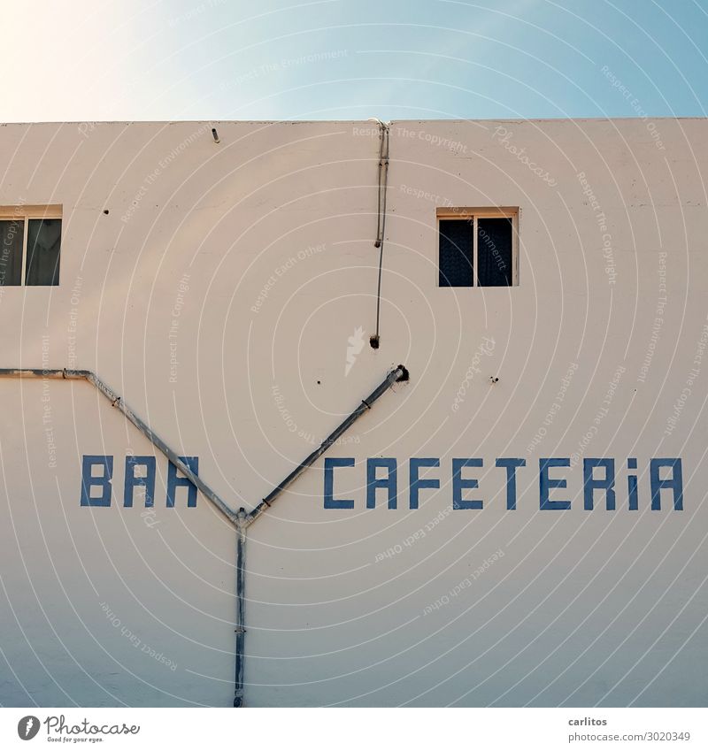 Ein Cafe, ein Tee .. Ria II Fuerteventura Kanaren Café Tourismus Pause Ausflug Gegenlicht