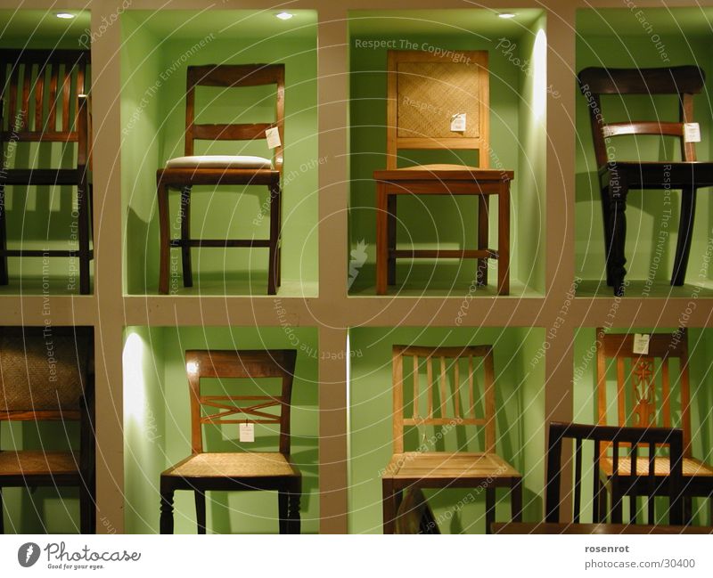 Stühle Stuhl Regal Holzstuhl Setzkasten Häusliches Leben Holzstüle