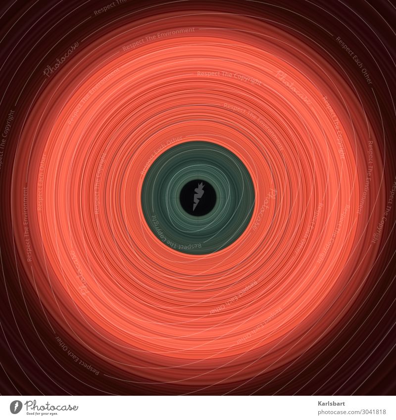 Roter März Kreis rot schwarz Spirale Strukturen & Formen Linie rund abstrakt Design Hintergrundbild Grafik u. Illustration Geometrie graphisch Farbfoto Farbe