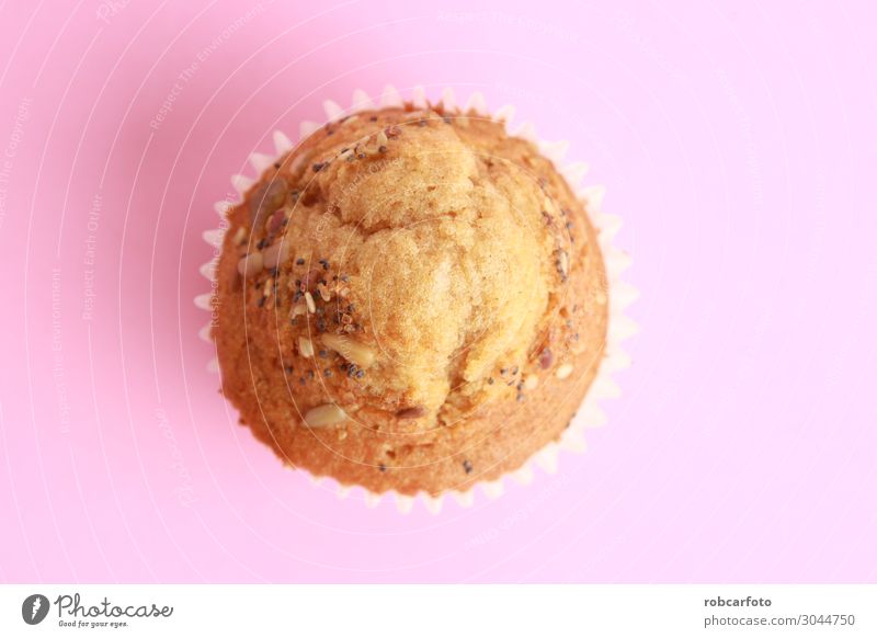 köstliche hausgemachte buchstabierte Muffins Brot Papier frei neu weiß Farbe Hintergrund Typen gebastelt vereinzelt backen Backwaren Bäckerei Kalorien
