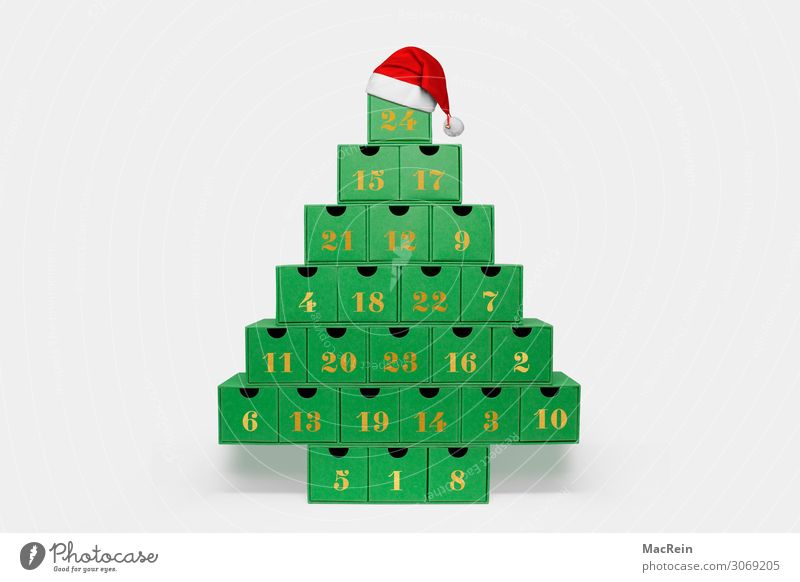 Adventskalender Handarbeit Weihnachten & Advent Natur Kasten retro gebastelt gefüllt natürlich selbstgemachtkalender Karton kästchen pyramide Schachtel