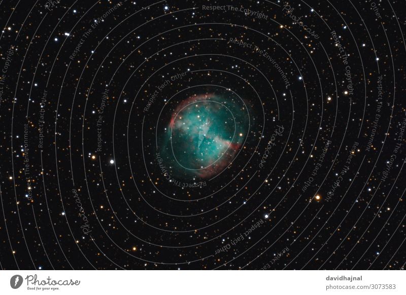 Hantelnebel Messier 27 Teleskop Technik & Technologie Wissenschaften Fortschritt Zukunft High-Tech Astronomie Kunst Umwelt Natur Himmel nur Himmel