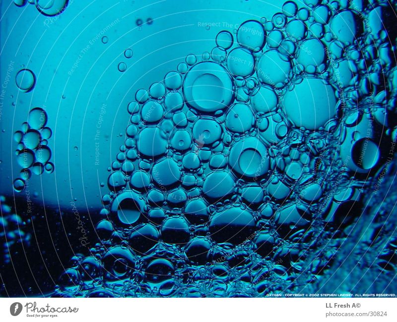 Wasserblasen Luft schön Detailaufnahme Brauchbar gut