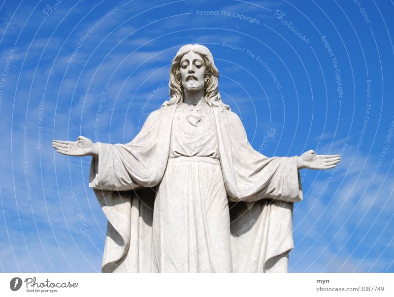 Jesus Mensch maskulin Mann Erwachsene Kunstwerk Skulptur Glaube Religion & Glaube Verfall Vergänglichkeit Jesus Christus Christentum Entschuldigung Trauer Tod