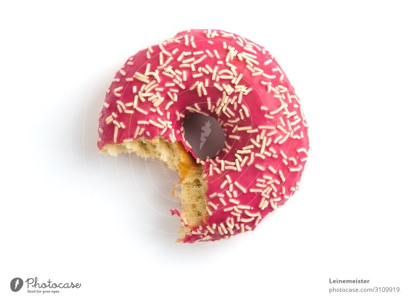 Angebissener Donut - ein lizenzfreies Stock Foto von Photocase
