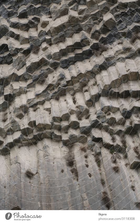 in armenien garni im tal die antiken basaltsäulen Ferien & Urlaub & Reisen Tourismus Ausflug Berge u. Gebirge Umwelt Natur Landschaft Felsen Schlucht Denkmal