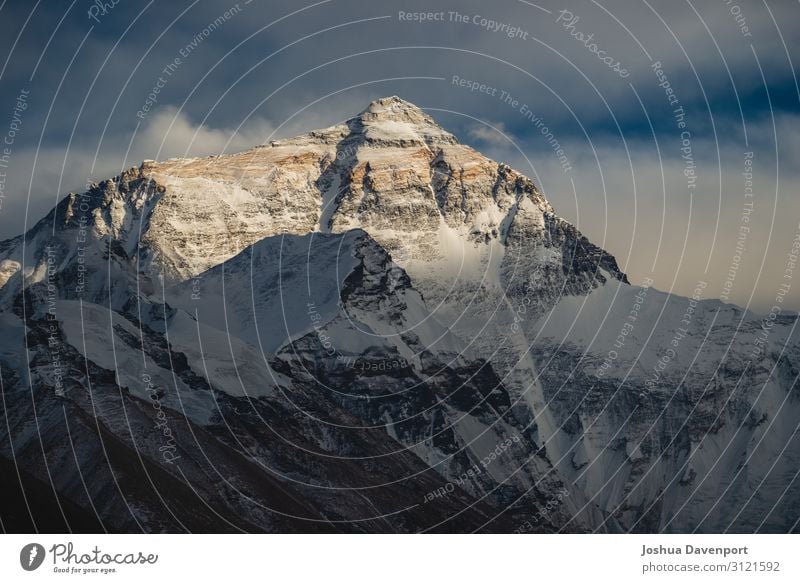 Mount Everest Ferien & Urlaub & Reisen Tourismus Abenteuer Sightseeing Natur Berge u. Gebirge Gipfel Schneebedeckte Gipfel schön Macht Herausforderung China