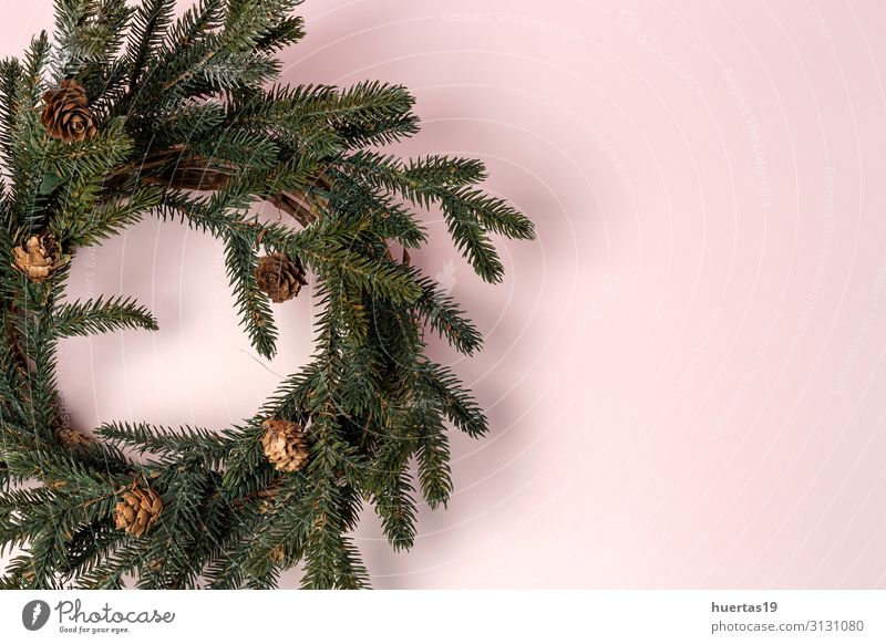 Hintergrund mit Weihnachtsdekoration Komposition Design Glück Winter Dekoration & Verzierung Tisch Feste & Feiern Weihnachten & Advent Familie & Verwandtschaft