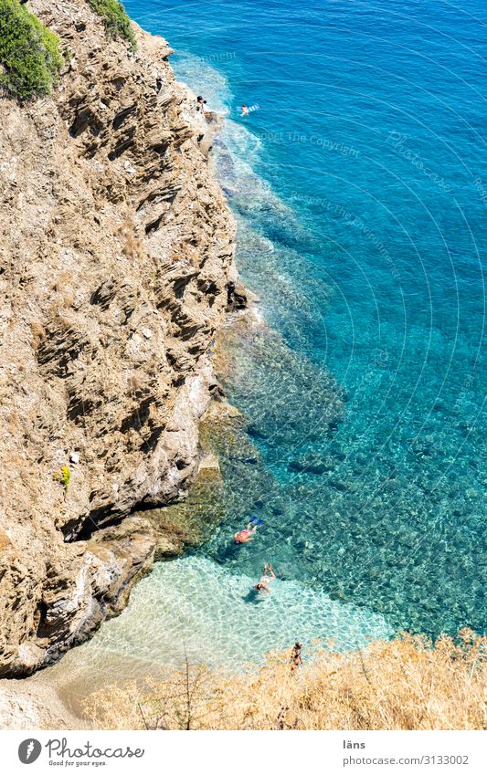 Schnorcheln Ferien & Urlaub & Reisen Tourismus Meer Insel Mensch Leben Küste Mittelmeer entdecken erleben Freizeit & Hobby Kreta Farbfoto Außenaufnahme