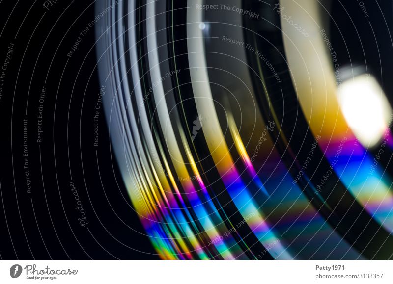 Seifenblase Wissenschaften Interferenzfarben Physik glänzend rund bizarr regenbogenfarben Teile u. Stücke Strukturen & Formen Farbfoto Nahaufnahme