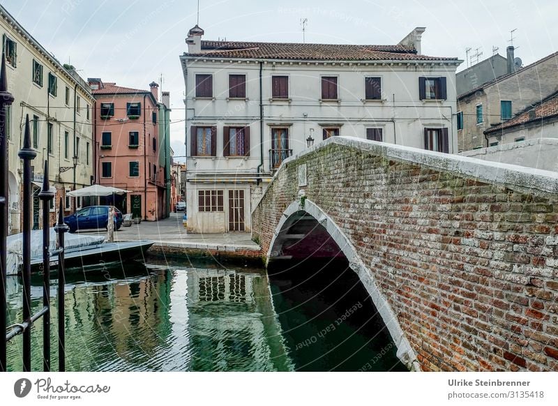 Klein Venedig: Chioggia, Canal Vena Ferien & Urlaub & Reisen Tourismus Ausflug Sightseeing Städtereise Italien Europa Dorf Fischerdorf Kleinstadt Hafenstadt