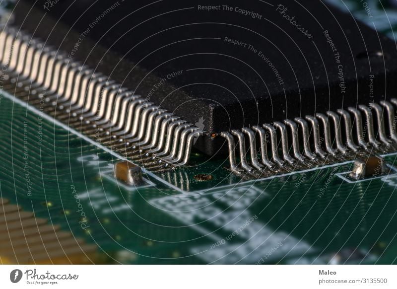 Integrierter Halbleiter-Mikrochip-Mikroprozessor Schaltung Integration Technik & Technologie mikroskopisch elektronisch digital kompetent Hardware Prozessor