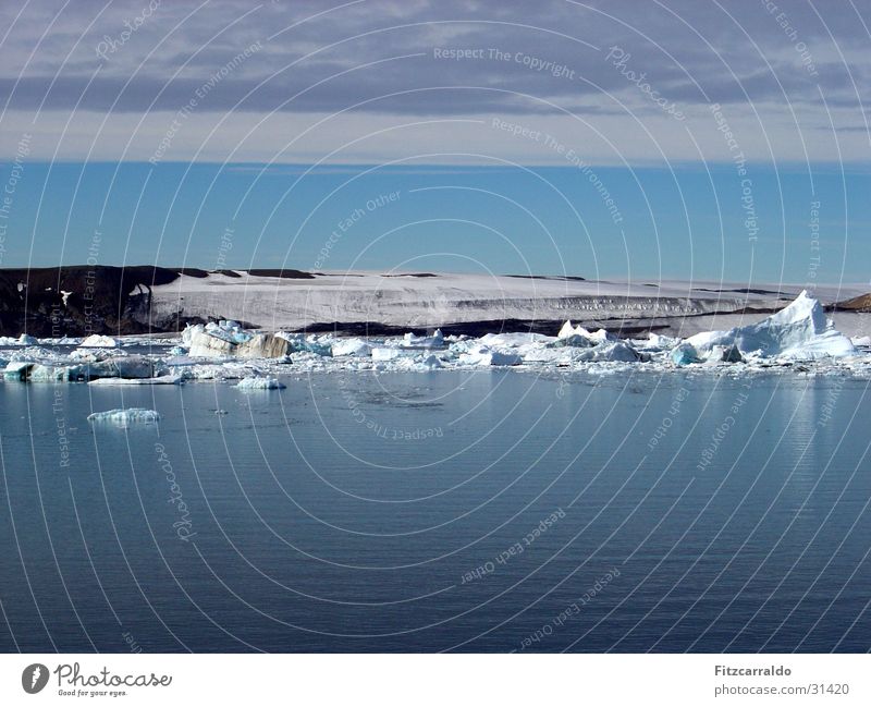 Eismeer Polarmeer Antarktis Südpol Meer Eisberg