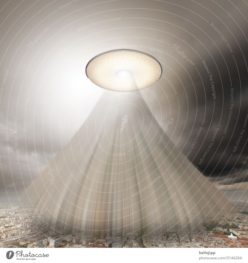 krieg der welten Stadt Hauptstadt Haus leuchten Grafik u. Illustration UFO außerirdisch Außerirdischer invasion Desaster saugen vernichten Verschwörungstheorie